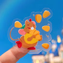 Greedy Gus Gus | Transparent Sticker