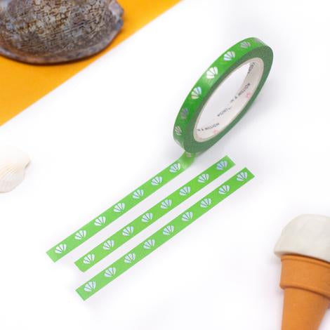 Sun's Out, Buns Out - Tropical Seashell | Washi