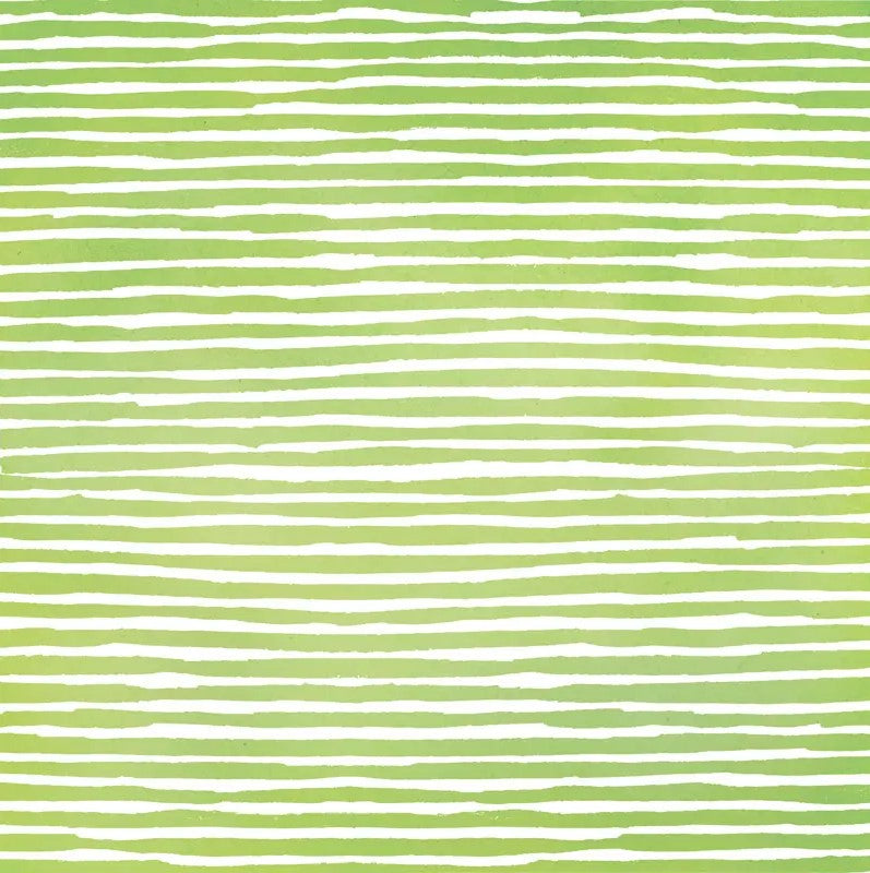Green Watercolor Plaid | 12x12 Patterned Paper
