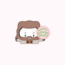 Hagao Potter - Happee Birthdae from Hagrid | Enamel Pin