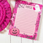 Halloween Bookworm | Notepad