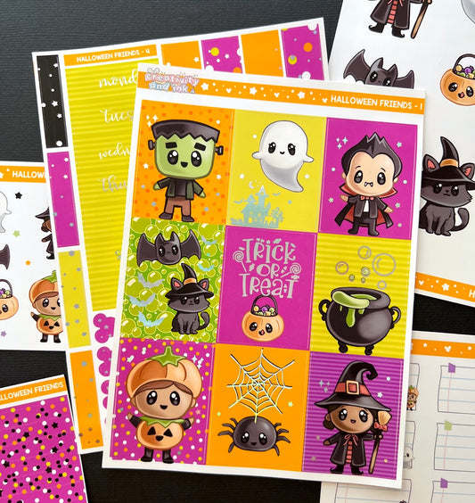 Halloween Friends | Vertical Kit