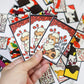 Hanafuda Growlithe | Vinyl Sticker