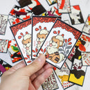 Hanafuda Growlithe | Vinyl Sticker