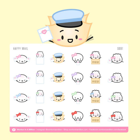 Happy Mail | Sticker Sheet