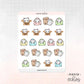 Happy Mail (Sushi) | Sticker Sheet