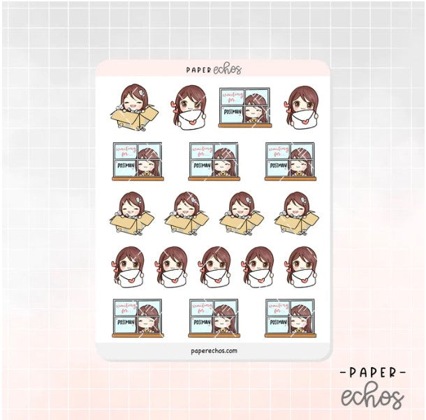 Happy Mail (Sunny) | Sticker Sheet