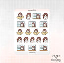 Happy Mail (Sunny) | Sticker Sheet