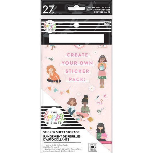 Happy Planner Sticker Sheet Storage
