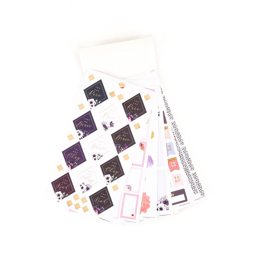 Happy Planner Sticker Sheet Storage