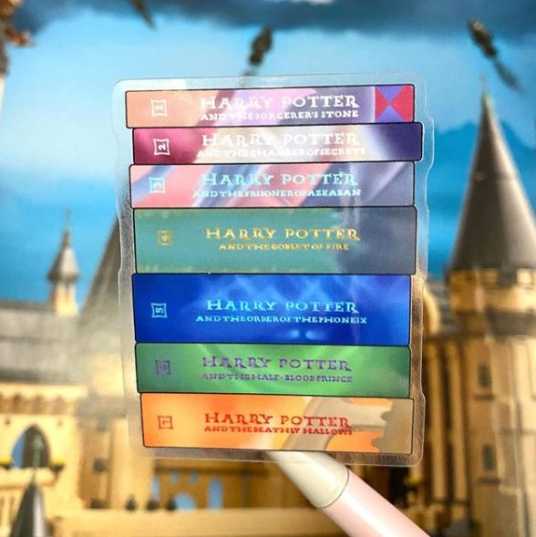 Harry Potter Books | Vinyl Sticker
