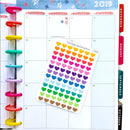 Transparent Heart Stickers