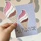 Ice Cream Postcard & Vinyl
