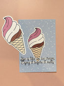 Ice Cream Postcard & Vinyl