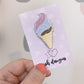 Neapolitan Ice Cream | Enamel Pin