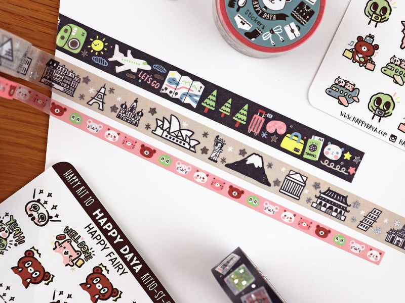 Iconic Places In The World | Washi Tape