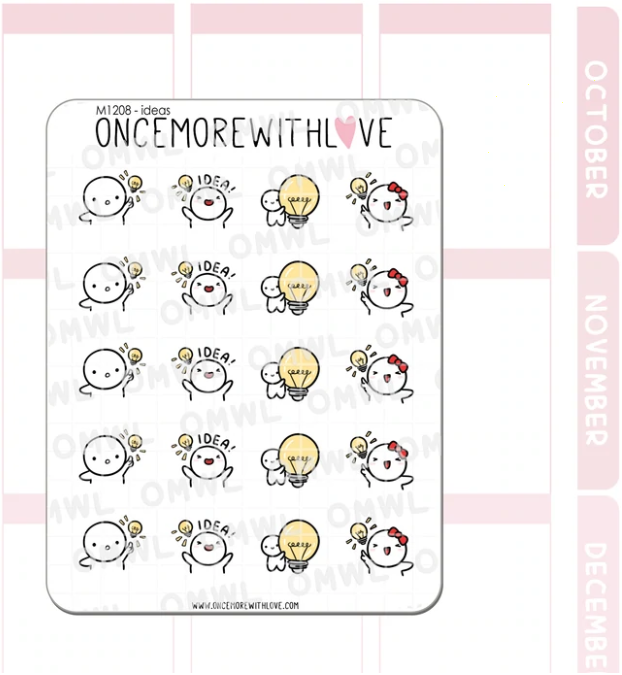 Ideas | Sticker Sheet