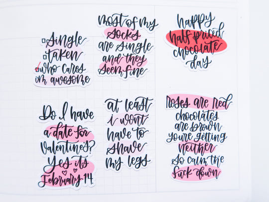 I Hate Cupid - Valentines | Sticker Sheet