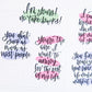 I Love You. Kind Of - Bold | Sticker Sheet