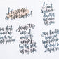 I Love You. Kind Of - Neutral | Sticker Sheet