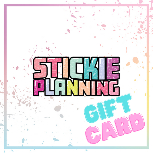 Stickie Planning Gift Card