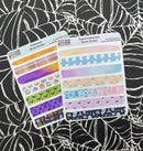 Halloween PASTEL Brush Strokes | Sticker Sheet