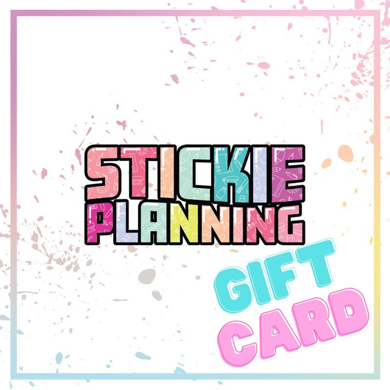 Stickie Planning Gift Card