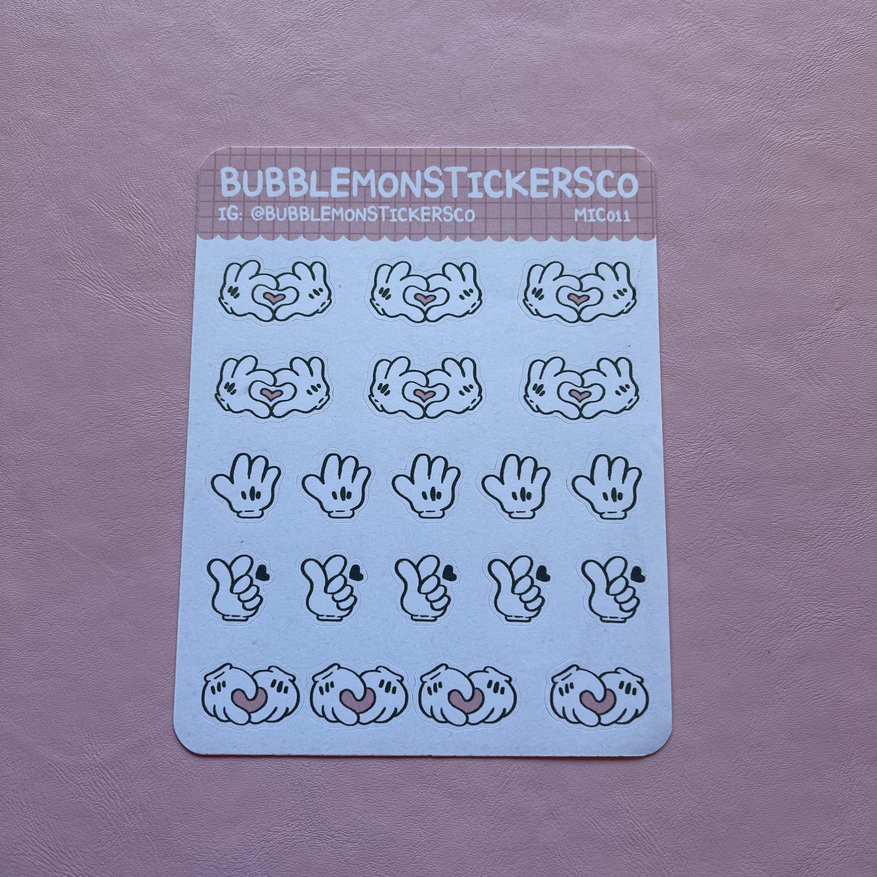 Magical Land - Magic Hands | Sticker Sheet