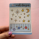 Stars & Space | Sticker Sheet
