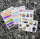 Halloween PASTEL Brush Strokes | Sticker Sheet