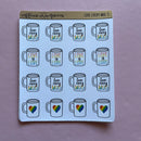 Love Every Mug | Sticker Sheet