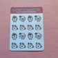 Bye Bye Money | Sticker Sheet