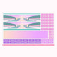India - Amethyst Sunset | Monthly Sticker Kit (B6)