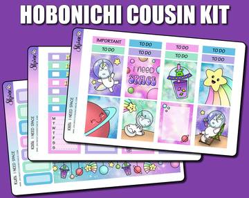 I Need Space | Hobonichi Cousin Kit
