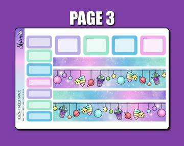 I Need Space | Hobonichi Cousin Kit