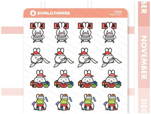 I Need That | Sticker Sheet