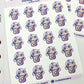 Kawaii Instagram | Sticker Sheet