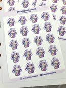 Kawaii Instagram | Sticker Sheet