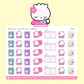 2022 Planners - Jade | Sticker Sheet