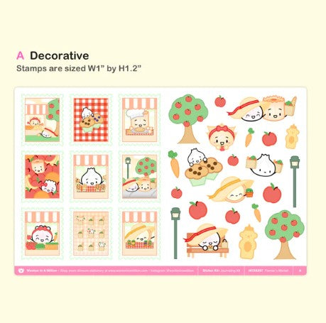 Farmers Market | Journaling Kit
