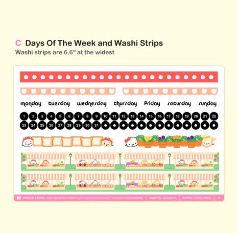 Farmers Market | Journaling Kit