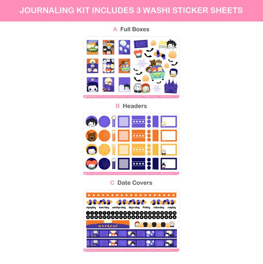Halloween Movies | Journaling Kit
