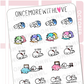 Just 5 More Minutes... I'm So Tired Mode | Sticker Sheet