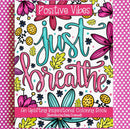 Positive Vibes | Inspirational Colouring Book