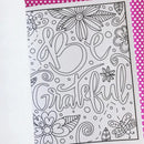 Positive Vibes | Inspirational Colouring Book