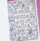 Positive Vibes | Inspirational Colouring Book
