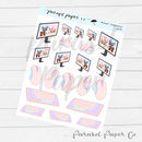 Kawaii Computer | Sticker Sheet
