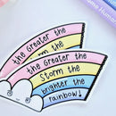 Kawaii Rainbow | Sticker