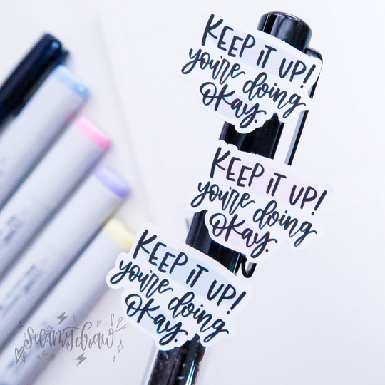 Keep It Up Pastel | Sticker Sheet