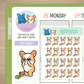 Miso The Corgi Kills A Plant | Sticker Sheet